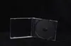 Caja de CD-ROM 09CD Ming single gruesa 09 Caja de empaque de CD transparente Caja de DVD Caja de CD Ópalo Funda de CD Negra