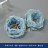 Arranjos Florais Azuis, Flores de Seda Azul Nebuloso, Decoração de Ambiente Estilo Monet, Montagem de Salão de Casamento, Arranjos de Flores