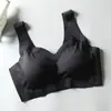 Sujetador Inalámbrico de Seda de Hielo Japonés para Mujer, Estilo Delgado de Verano, Chaleco sin Costuras, Sujetador Deportivo Anti-Caída Transfronterizo