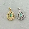 Europa e Estados Unidos best-seller de alta qualidade pulseira colar pingente conjunto pedras preciosas temperamento requintado pingente curinga fabricantes atacado