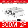 Base de Válvula Solenoide 4V Conecta Múltiple 100M/200M/300M/400M Placa de Múltiple Neumático 1F25F Serie Completa
