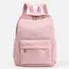 Bolso de Mujer 2026 Verano Nuevo Mochila Estudiante de Gran Capacidad Bolso de Mujer de Color Sólido Mochila de Viaje Bolso de Alto Valor