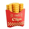 Clipes de Vedação Magnéticos para Geladeira, Clipes de Vedação para Batatas Fritas, Clipes de Conservação de Lanches e Pães Domésticos, Tira de Vedação à Prova de Poeira e Umidade para Cozinha