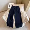 Jeans Rectos de Cintura Alta Lavados Estilo Europeo Vintage para Mujer 2025 Nuevo Verano Versátiles Adelgazantes Moda Pantalones de Pierna Ancha