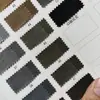 Tejido 100% algodón de 200 g con efecto desgastado, tejido de ropa de trabajo lavado de algodón puro sarga 32*21 cepillado al carbón