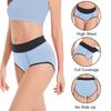 Set Transfronterizo de 10 Piezas en Stock Amazon Algodón Puro Ropa Interior para Mujer Cintura Alta Levanta Glúteos Múltiples Tallas Bloqueo de Color Algodón Puro para Mujer Entrepierna