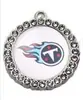 Pingente Redondo de Diamante de Equipe Nfl32 Pingente Buffalo Bills Pingente de Diamante Ponto Colar Pingente de Equipe de Futebol Americano