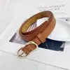 Cinturón Nuevo para Mujer, Moderno y a la Moda, Versátil, Jeans Blancos, Cinturón Delgado, Diseño Juvenil, Estilo de Nicho