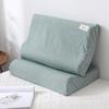 Funda de almohada de algodón teñido en hilo de algodón lavado funda de almohada de látex funda de almohada de algodón funda de almohada para bebés y niños ropa de cama de algodón transfronteriza