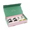 Cajas de Empaque para Cosméticos y Productos de Cuidado de la Piel, Cajas de Empaque Impresas a Color de Cartón para Aceites Esenciales, Cajas tipo Almeja Elegantes para Mascarillas Faciales y Perfumes