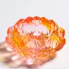 Base de Lámpara de Mantequilla, Lámpara de Loto de Ocho Hojas de Siete Colores, Portavelas, Lámpara Eterna, Lámpara de Ofrenda, Lámpara de Buda, Lámpara de Aceite de Templo, Recipiente para Lámpara