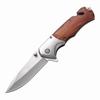 Cuchillo de exterior Bronning, cuchillo plegable de campo, cuchillo de alta dureza, cuchillo táctico del ejército, cuchillo de fruta de acero inoxidable JH-1
