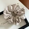 Goma para el pelo a rayas de punto retro perezosa estilo coreano, accesorio para el pelo para moño de chica dulce o coleta