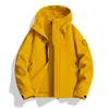 26 Otoño Invierno Senderismo al Aire Libre Montañismo Chaqueta Shell Desmontable Tres en Uno Estilo Pareja Chaqueta con Capucha Venta al por Mayor Impresión