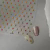 Série de Natal Transfronteiriça Adesivos para Nail Art Estilo Ins Árvore de Natal Alce Guirlanda Adesivos de Unha Tecnologia Composta