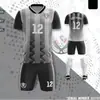 Conjunto de Uniforme de Fútbol para Hombre, Maillots Personalizados de Verano para Competición de Estudiantes Universitarios, Uniformes de Equipo de Entrenamiento para Niños, Chalecos Transpirables de Secado Rápido