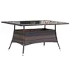 Mesa de Vidro Temperado Simples e Portátil para Uso Doméstico, Mesa de Jantar Dobrável, Mesa e Cadeiras de Varanda, Mesa para Quiosque de Lazer ao Ar Livre