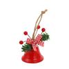 Amazon Cruzamento de Fronteiras Pingente Enfeites Pendurados Natal Decorativo Metal Chifre Sino Guarnição Atmosfera