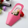 Bolso de Flores para el Día de la Madre Papel Kraft Pequeño Aroma Decoración de Pared Impermeable Papel de Envoltura de Ramo Floral Bolsa de Empaque para Floristería