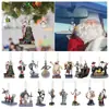 Novidade Decorações de Natal Engraçadas Decorações para Pendurar na Árvore de Natal Pingente para Mochila de Carro Decoração de Casa
