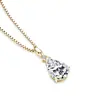 Plata de Ley S925 Moda Lujo Ligero Collar de Moissanita Temperamento de Gama Alta Exclusivo Transfronterizo Fabricante de Gargantillas Venta Directa al por Mayor