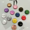Botones Redondos Perlados Oscuros de Pera para Camisa Botones de Resina para Suéter Cárdigan Abrigo Decoración de Ropa Botones para Coser a Mano