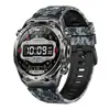 Nuevo smartwatch transfronterizo con llamadas Bluetooth, monitorización de la frecuencia cardíaca, detección de oxígeno en sangre, seguimiento del sueño, impermeable y funciones multifuncionales para hombres