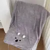 Toalla de Baño Koala para Pareja, Linda, Absorbente, Sin Pelusa para el Hogar, Suave, Secado Rápido, Juego de Toallas de Baño Espesas de Dibujos Animados