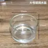 Tigela de Comida e Tigela de Água de Vidro Transparente para Animais de Estimação Répteis: Caranguejo-eremita, Lagarto, Cobra, Aranha, Lagartixa, Escorpião, Centopeia, Grilo