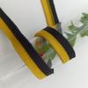 Em estoque fita de seda tricotada dourada e prateada 1,2 cm de largura fita colorida 1 cm de largura fita colorida para decoração DIY