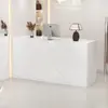 Loja de Roupas Simples Balcão de Caixa de Comércio Salão de Beleza Recepção Recepção Loja de Roupas Femininas Mesa de Balcão Pequena