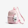 Mochila estilo universitario de estrellas y puntos, bandolera estudiantil moderna y versátil, mochila sencilla para niña, bolsa de gran capacidad para el día a día