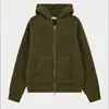 Ropa de punto informal de moda cálida, nueva, de punto, con capucha y doble cremallera, para hombre y mujer, otoño e invierno, transfronteriza europea y americana, venta al por mayor