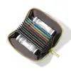 Portatarjetas de acordeón de gatito lindo Transfronterizo Compacto Ultra Delgado Dibujos animados Portatarjetas de licencia de conducir Funda protectora de portatarjetas de PU
