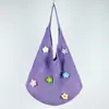 Bolso tote playero casual nuevo, tejido a mano de paja, gran capacidad, diseño tejido hueco de vacaciones