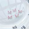 2020 Novas Explosões Resina Mini Nail Art Borboleta Tridimensional Borboleta ins Estilo Fada Prego DIY Nail Art Jóias
