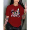 2026 Nuevo Producto Temu Transfronterizo Amazon Talla Grande Manga Corta Estampado del Día de la Independencia Cuello Redondo Camiseta Fuente de Fábrica al por Mayor