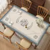 Jogo Americano de Mesa de Jantar Estilo Pastoral 2026 Novo Modelo Impermeável e à Prova de Óleo Lavável Jogo Americano de Mesa de Centro Toque de Luxo Leve High-End Tapete Anti-Sujeira de Mesa
