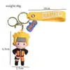 Muñeco Llavero de Goma Suave Naruto de PVC Dibujos Animados Colgante de Silicona Naruto Llavero de Coche Halloween Venta al por Mayor