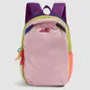 2026 Nueva Bolsa Deportiva para Exteriores de Gran Capacidad Mochila Casual de Nailon Estilo Coreano Bloques de Color Patchwork Bolsa para Senderismo Montañismo