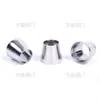 Accesorios para Tuberías 316L Codo Reductor para Suministro de Agua, Accesorios de Acero Inoxidable Pulido, Conectores Soldados 304 Grado Sanitario, Varios Tamaños para Tuberías de Agua