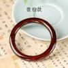 Huanghuali Ébano Palo de Rosa de Hoja Pequeña Pulsera para Mujer Estilo Étnico Chino Retro Simple Estilo Antiguo
