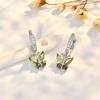 Pendientes de Aguja de Plata Esterlina Mariposa Doce Estrellas Transfronterizos Temperamento Estilo Coreano Moda Casual Cumpleaños Pendientes de Circonita Joyería