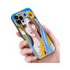 Para iPhone15 novo comércio exterior capa de telefone menina bandeira da Ucrânia
