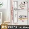 Cerradura de puerta con cambio de cerradura ajustable sin agujeros Cerradura de puerta universal de acero inoxidable Manija de puerta interior de madera Cerradura simple y rápida