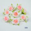 Rosa Flor de Dinheiro Simulado Bolso Rosa Pequena Grampo de Cabelo Cambodi Fazendo Caixa de Flores com Flor Chapéu de Bacharel Material DIY
