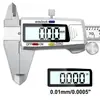 Pinza de Acero Inoxidable 0-150mm Pantalla Digital Vernier Digital 0.01mm Calibrador Vernier de Medición Alta Precisión