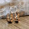 Anillo Baojia de Cerámica Negra para Hombre y Mujer Gente Pequeña Roja Caridad Anillo de Pareja Moda Popular en Internet Joker Anillo de Primavera