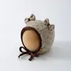 Boina infantil casual para atividades ao ar livre, novo chapéu de bebê estilo Maillard, chapéu de sol com letras