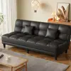 Nuevo sofá cama perezoso para sala de estar de apartamento pequeño, de tres plazas, adecuado para apartamentos de alquiler, sofá pequeño simple, sofá cama plegable, de doble propósito